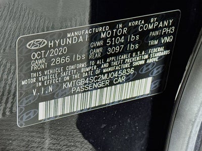 2021 Genesis G80 2.5T Prestige