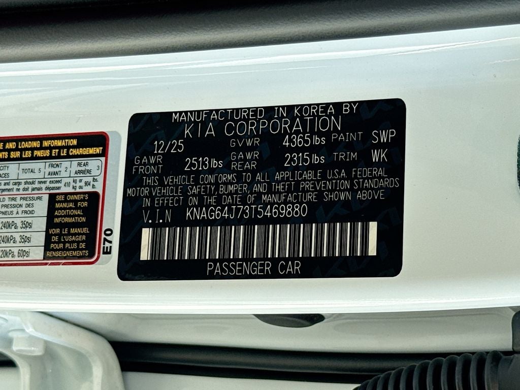 2026 Kia K5 GT-Line