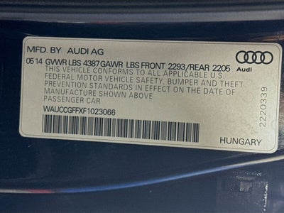 2015 Audi A3 1.8T Premium Plus