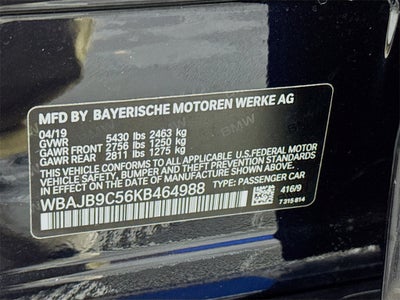 2019 BMW M550i M550i xDrive