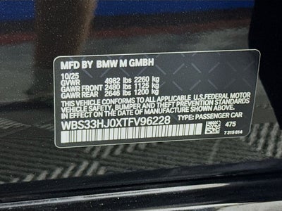 2026 BMW M3 Competition