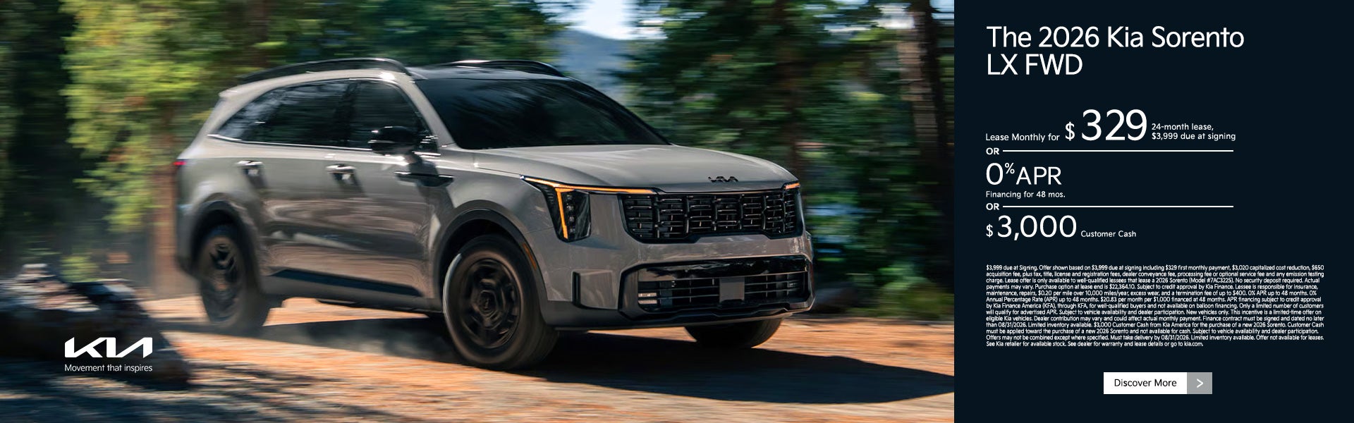 2026 Kia Sorento