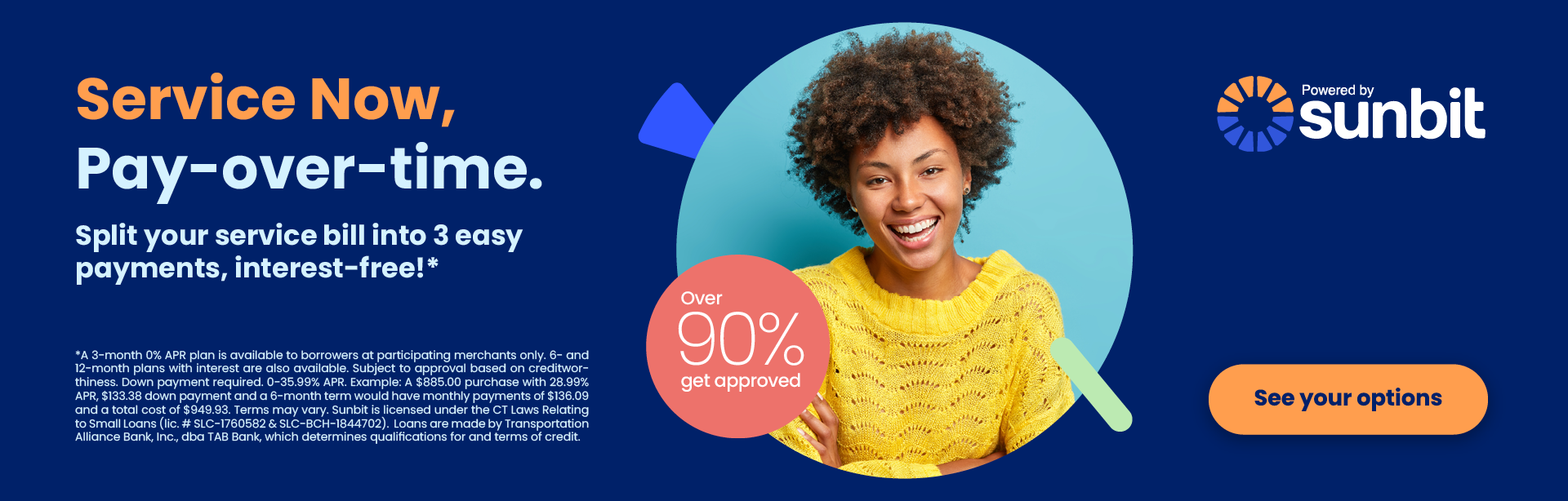 Sunbit-Service Now Pay Over Time